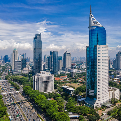 AI vision of Jakarta